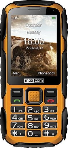 Telefon mobil MaxCom Strong MM920, Yellow