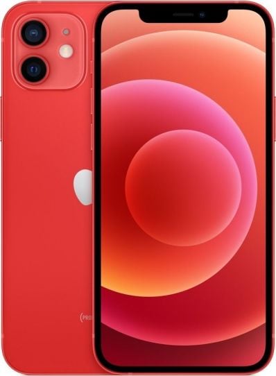 Telefon mobil Apple iPhone 12, 128GB, 5G, (PRODUCT)RED