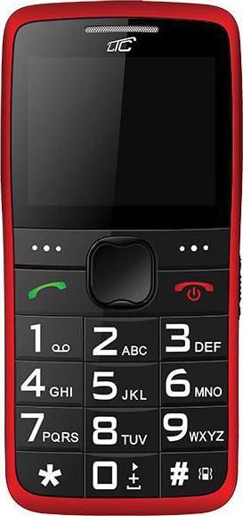 Telefon mobil Maxcom MOB20 roșu și negru