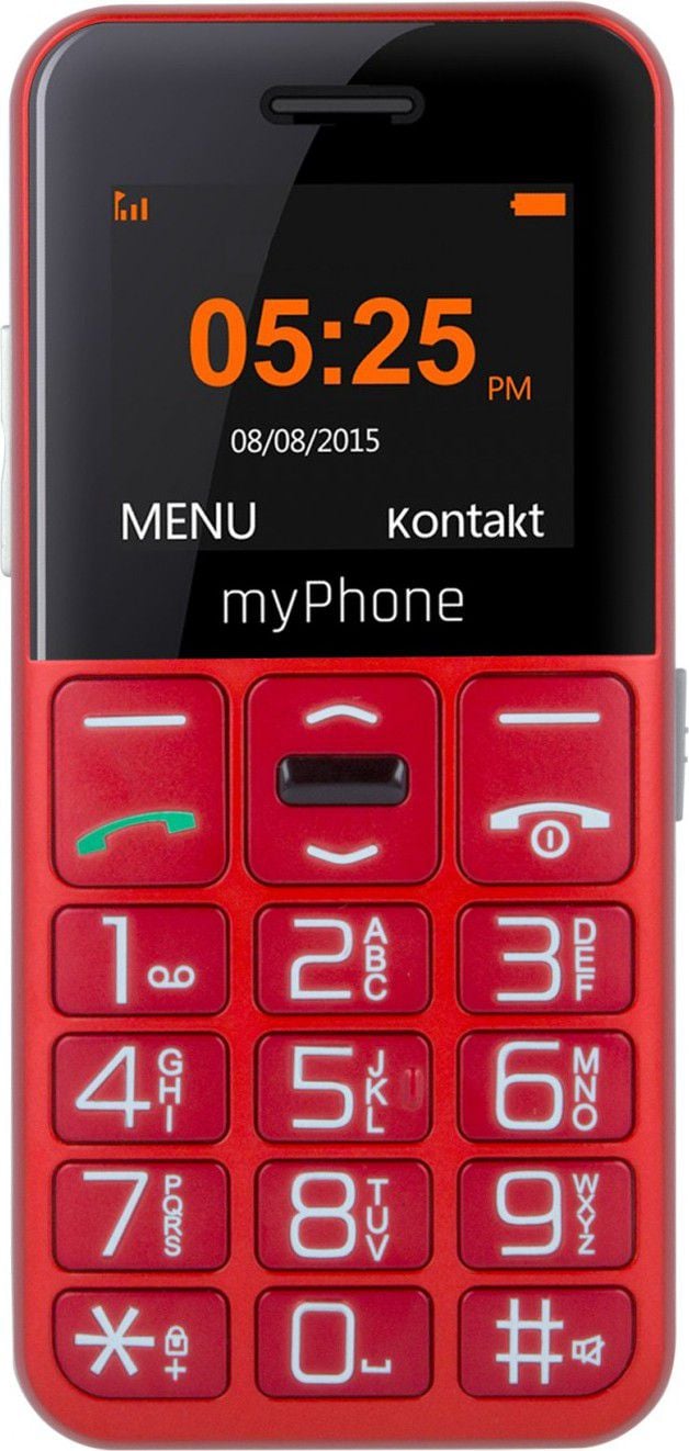 Telefon Mobil MyPhone Halo Easy, Rosu