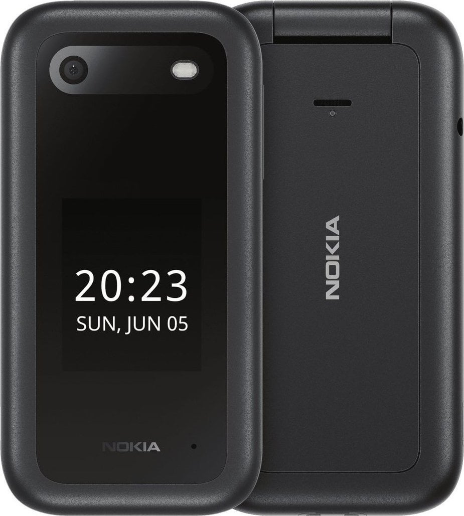 Telefon mobil Nokia Nokia 2660 Flip 4G Fără date Dual SIM Negru