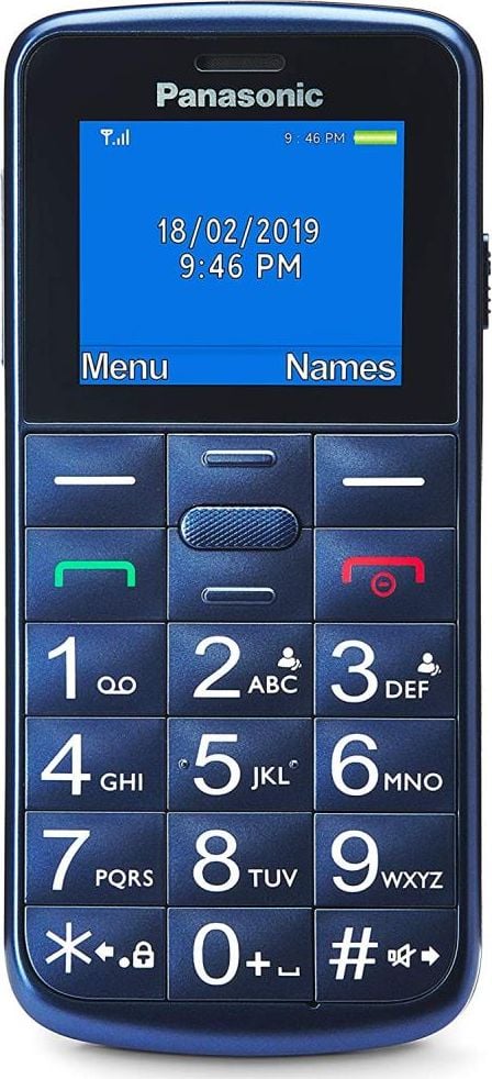 Telefoane Mobile - Telefon mobil Panasonic KX-TU110EXC, Blue