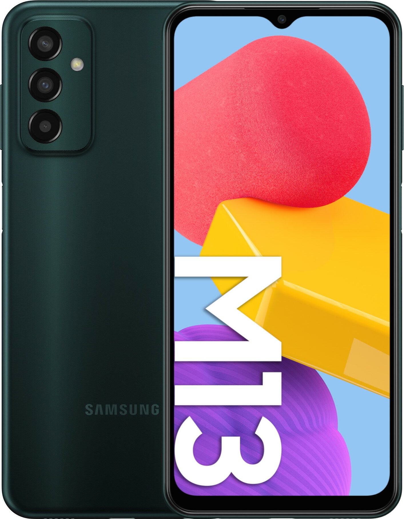 Telefoane Mobile - Telefon mobil Samsung Galaxy M13, Dual SIM, 64GB, 4GB RAM, 4G, Green
