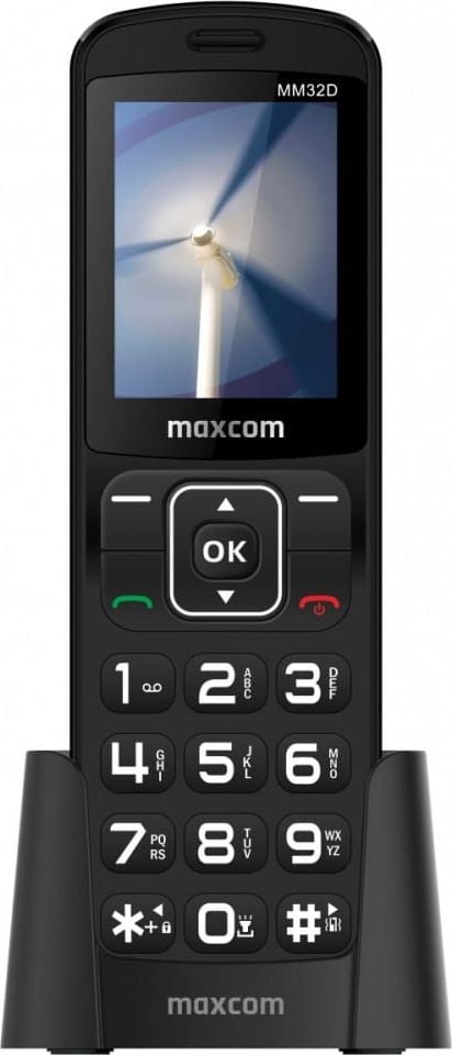 Telefon mobil Single SIM MaxCom Comfort MM32D, Black