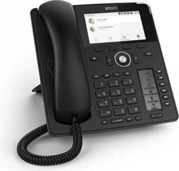 Telefon Snom D785, 12 conturi SIP, negru