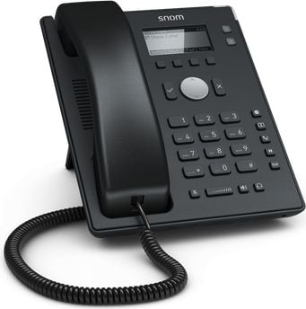 Telefon Snom D120, 2 conturi SIP, negru