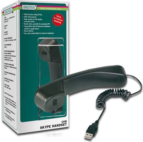 Telefon voip digitus Skype USB Headset (DA-70772)