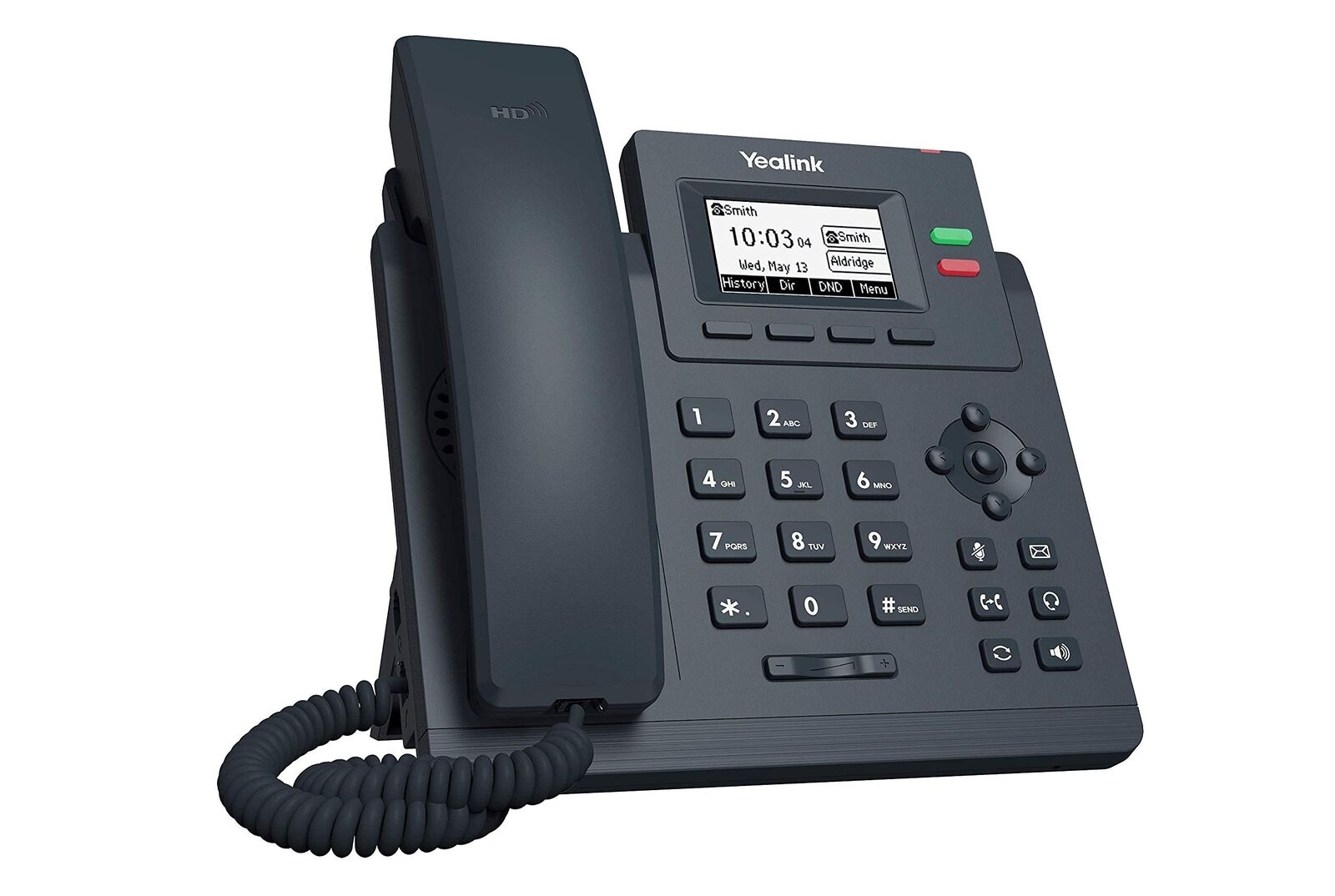 Telefon VoIP Yealink SIP-T31P, 2x RJ45 100Mbps, ecran LCD, PoE, HD Voice, suport YDMP/YMCS, Grey Classic