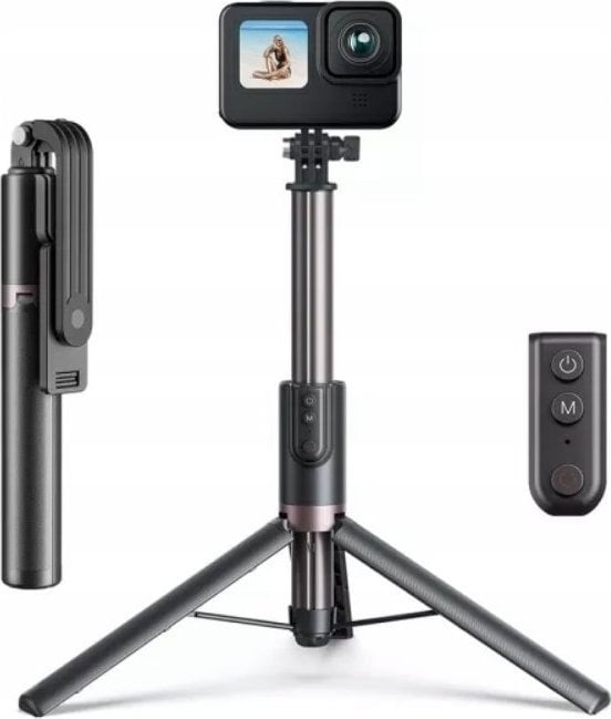 Telesin Selfie Stick + Telecomandă pentru GoPro HERO 11 10 9 8 și MAX / Telesin / TE-RCSS-003