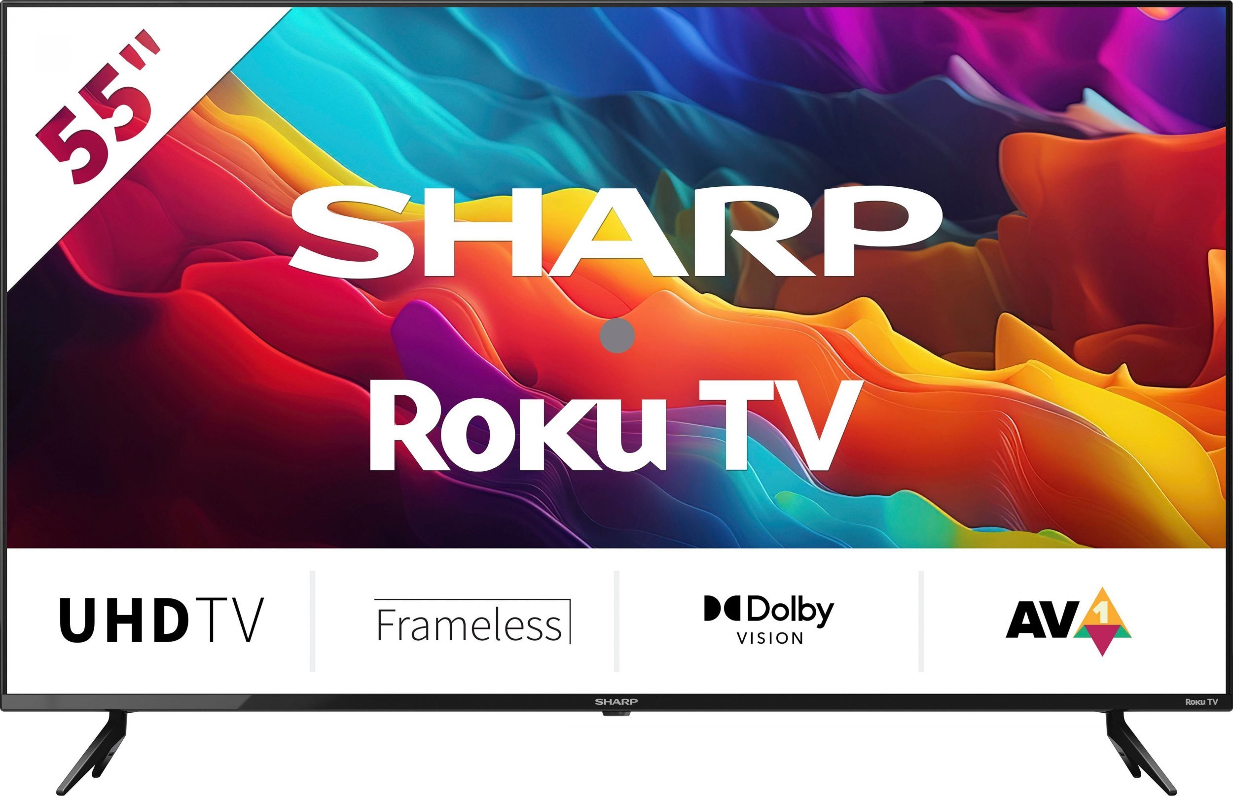 Televizoare - Telewizor Sharp Sharp 55FJ2E 55'' UHD Smart TV schwarz