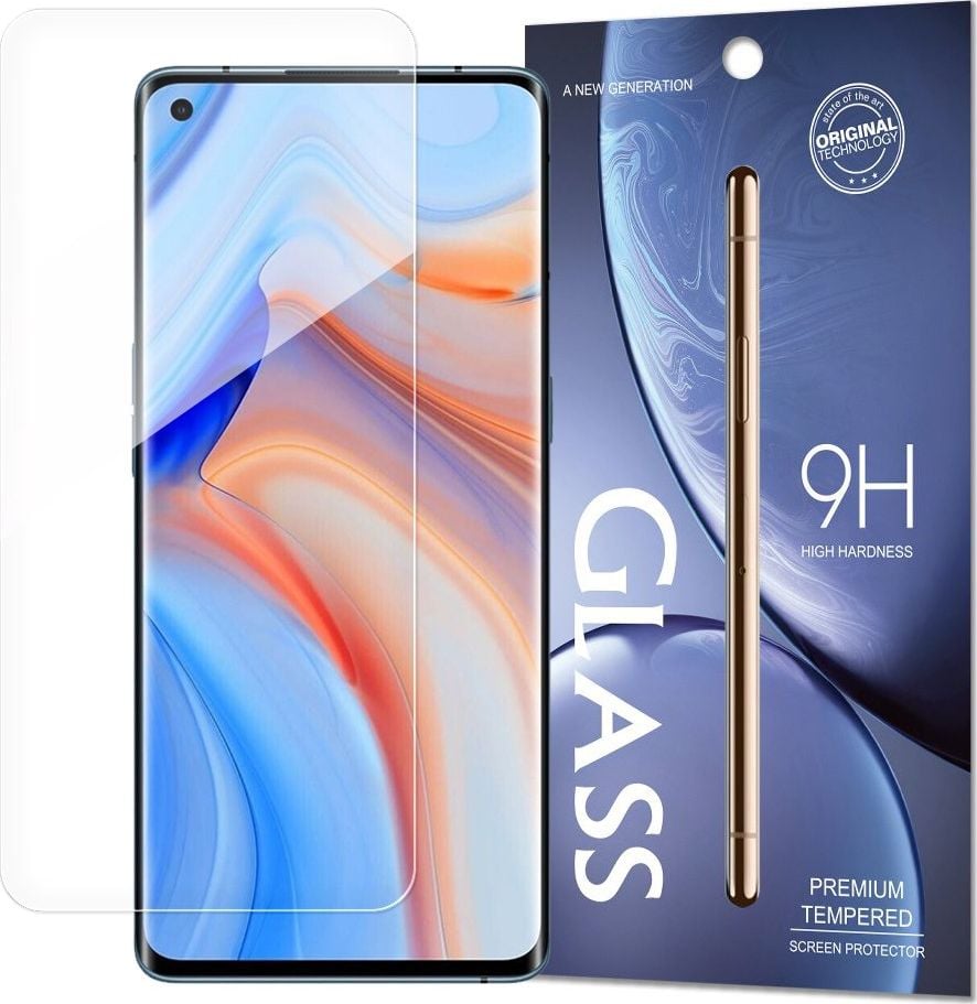 Tempered Glass szkło hartowane 9H Oppo Reno 4 Pro 5G (opakowanie koperta)