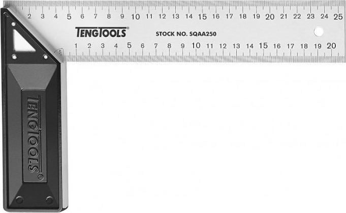 Teng Tools Mitra Square cu plastic Square 250mm SQAA250