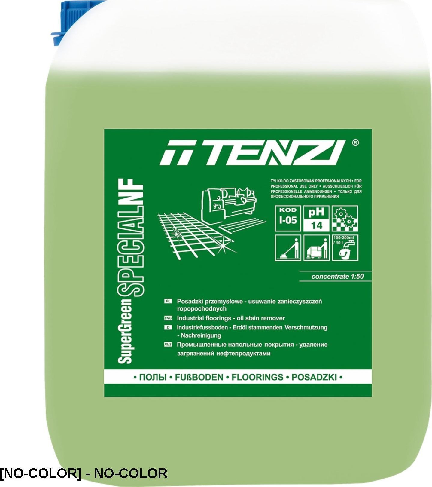 Tenzi TZ-SGSPECCJALNF - Preparat concentrat pentru îndepărtarea impurităților petroliere 1 L