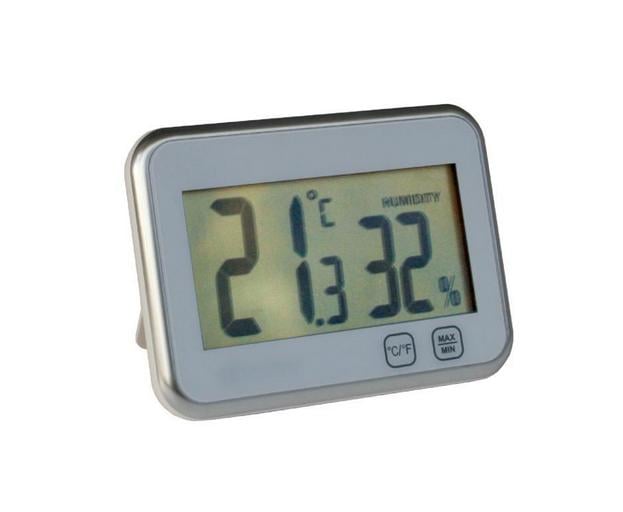 Termometre -  Termometru electronic de interior cu higrometru,display mare, clar, senzori tactili ca butoane,Măsurarea umidității