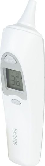Termometru pentru ureche Sanitas,2 secunde, ureche,electronic, fără contact ,2 x AAA
