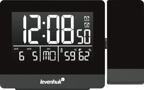 Termometru Levenhuk Wezzer BASE L70 cu ceas ,cu proiectie,neagra