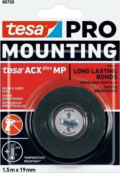 Tesa 66728 ACXplus Professional ansamblu 1.5m/19mm