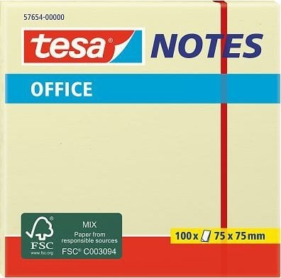 Tesa (DE) Tesa, Note lipicioase, 100 buc (PRODUS DIN GERMANIA)