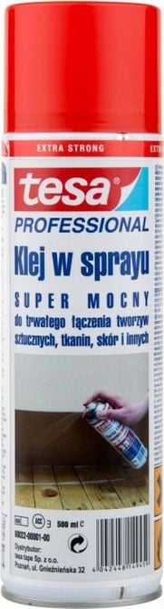 Adeziv auto TESA Spray Glue, 500 ml