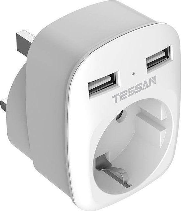 Tessan Adapter podróżny TS-611-UK-GRA