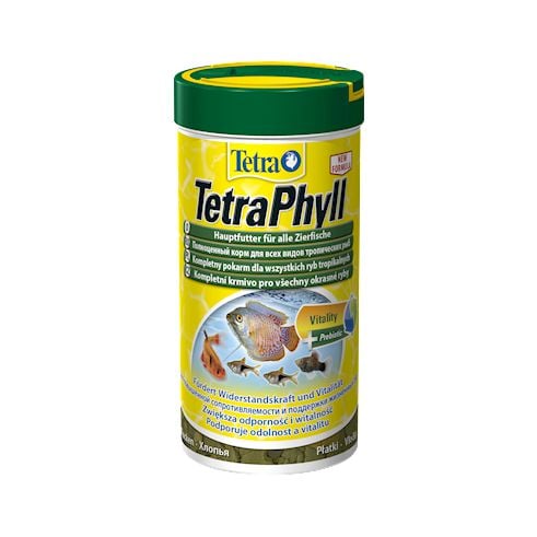 TETRA PHYLL FLAKES 250ML - POKARM DLA RYB ROŚLINOŻERNYCH