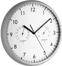Ceasuri decorative - Ceas de perete cu termo higrometru TFA S98.1072