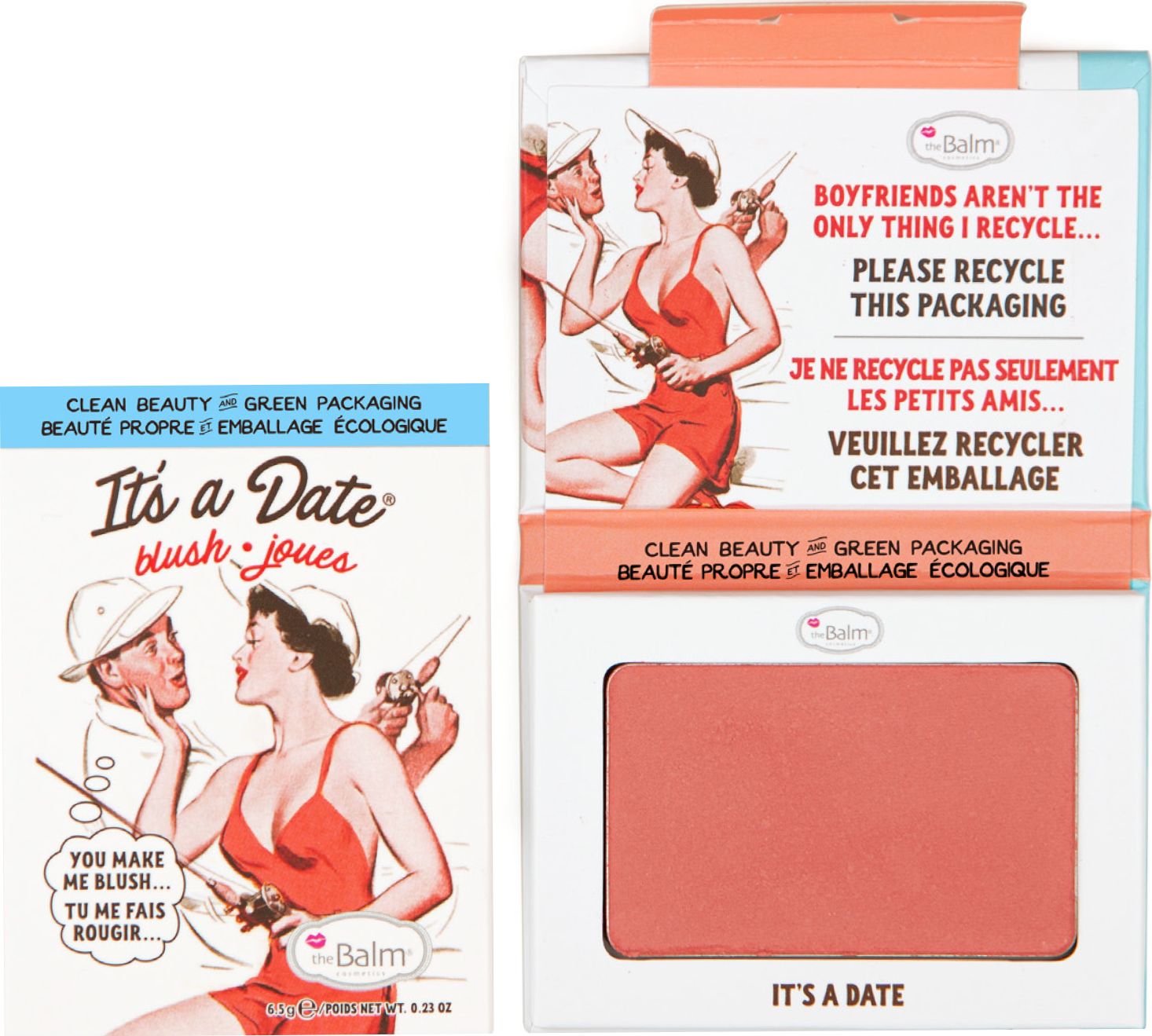 Balsamul THE BALM_Blush fard de obraz It's A Date 6,5g