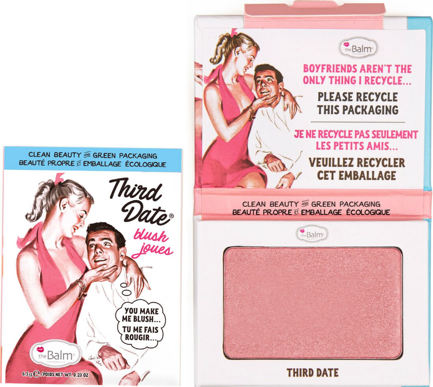 Balsamul THE BALM_Blush fard de obraz Third Date 6,5g