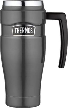 Thermos Cană termică impermeabilă cu mâner Thermos 0,47l - gri metalic