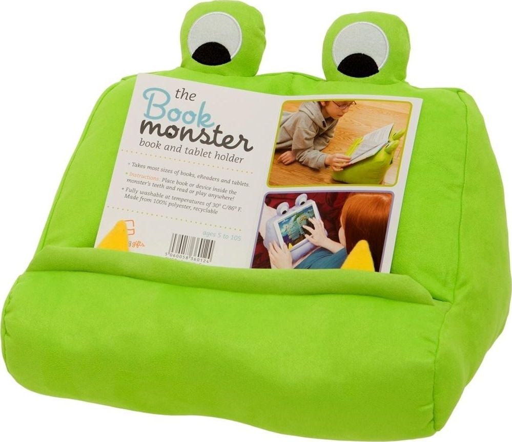 Gadget-uri - Thinking Gifts Suport pentru cărți/tabletă - Bookmonster green