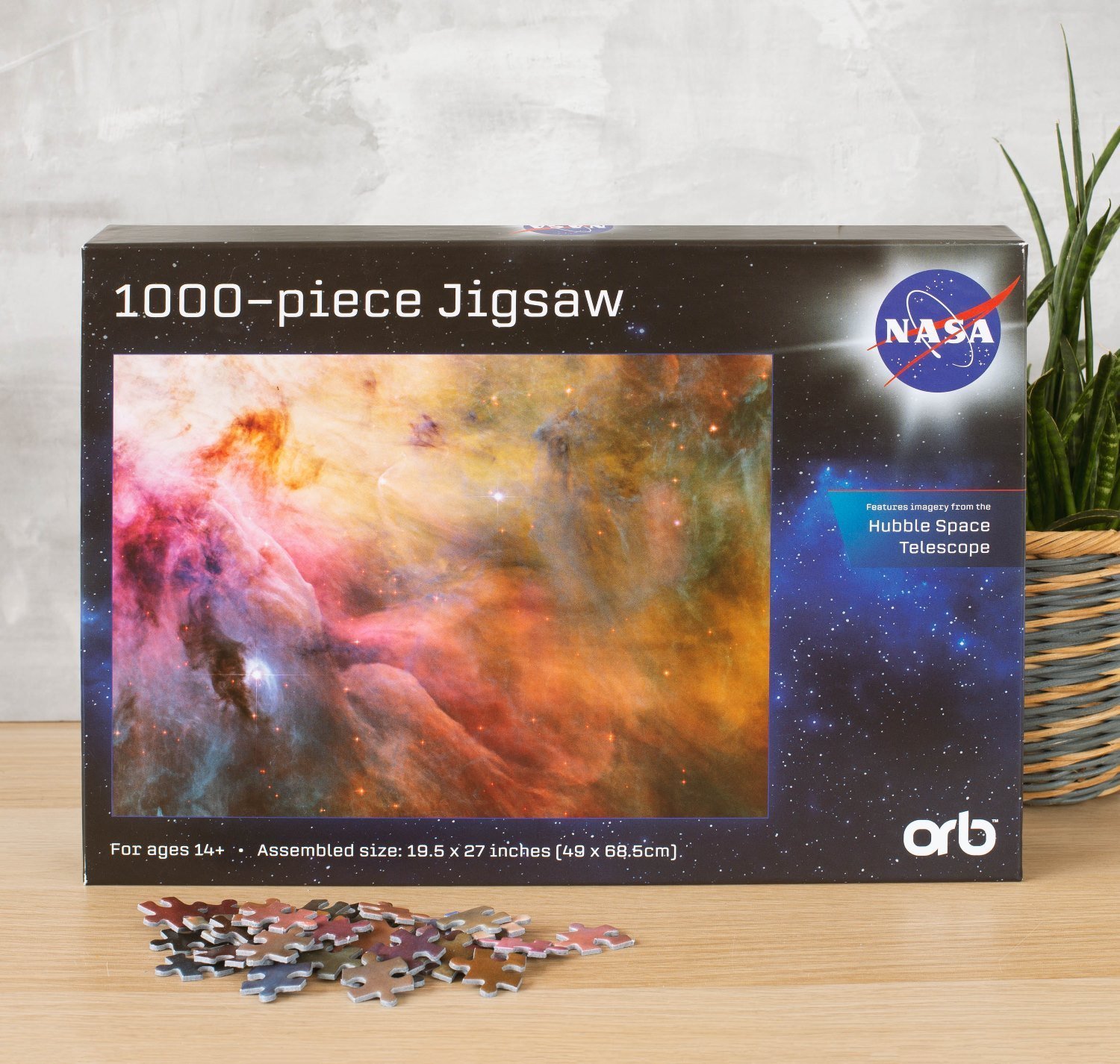 Thumbs Up Thumbs Up! NASA 1000-teiliges Puzzle - Weltraum (v3) gelb