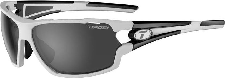 Ochelari de soare TIFOSI TIFOSI AMOK alb negru (3 lentile 15,4% fum, 41,4% roșu AC, 95,6% transparent) (NOU)