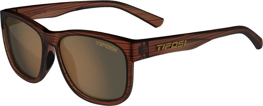 Ochelari TIFOSI TIFOSI SWANK XL POLARIZED woodgrain (1 sticlă maro 15,4% transmisie luminoasă) (NOU)