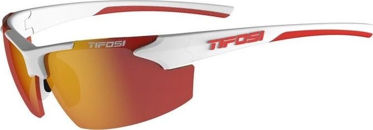 Ochelari TIFOSI TIFOSI TRACK alb/roșu (1 lentilă Smoke Red 15,4% transmisie luminoasă) (NOU)