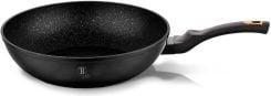 Tigaie marmorata, wok, 28 cm, Black Rose Collection Berlinger Haus Premium, inductie BH 1638