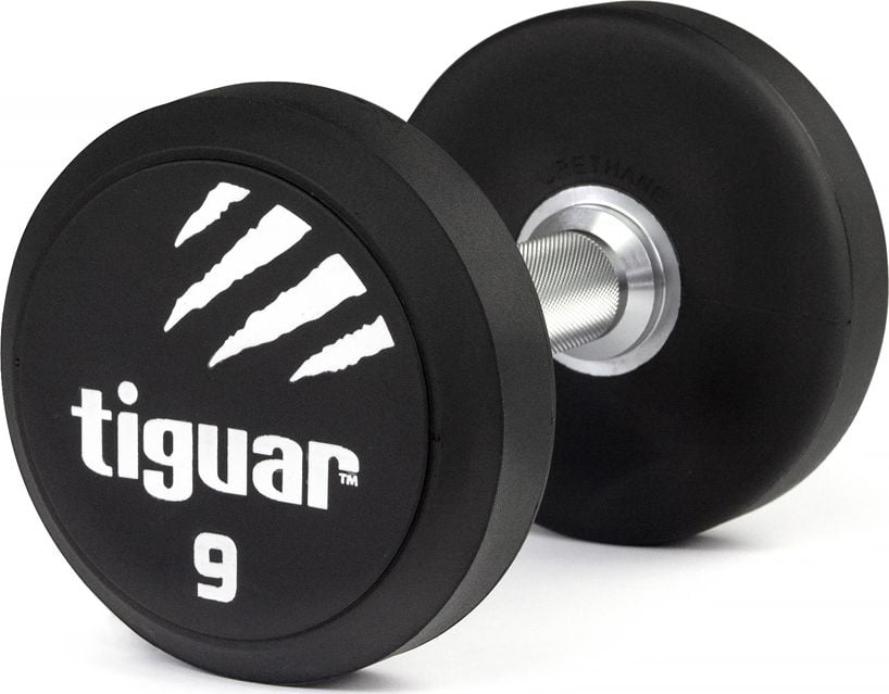 Gantera Tiguar TI-WHPU0090 cauciucata 1 x 9 kg