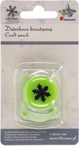 Titan Creative Punch 18 mm Titanium Flake - 65E