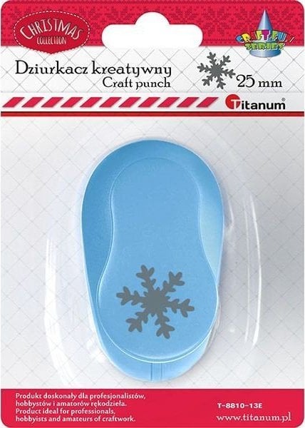 Titan Creative Punch 25 mm Titanium Snowflake 2 13E