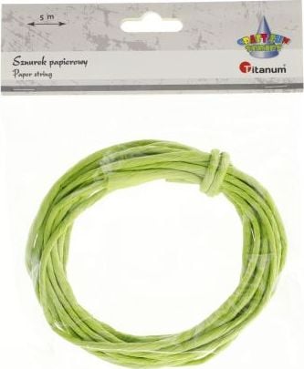 Sforă de hârtie Titanium 3,5mmx5m verde