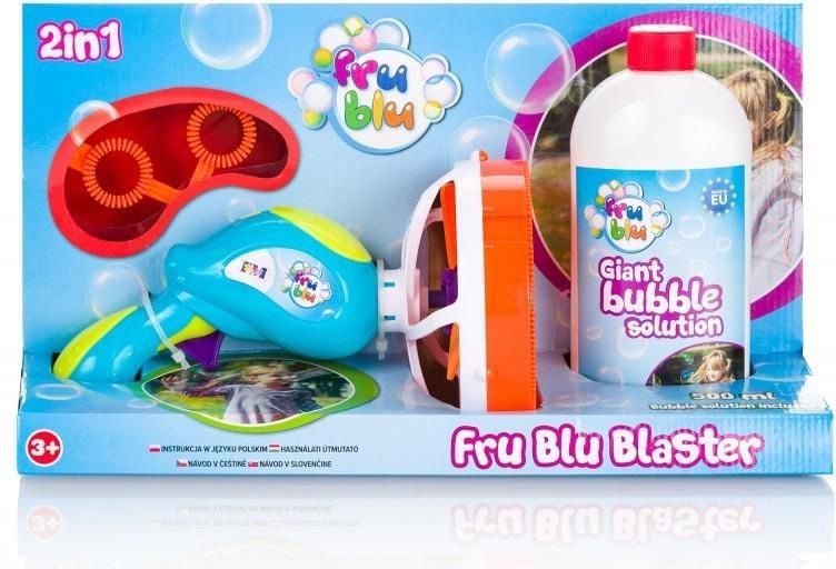 Tm Toys Baloane de sapun Fru Blu Set Aruncator de bule + lichid 0.5l