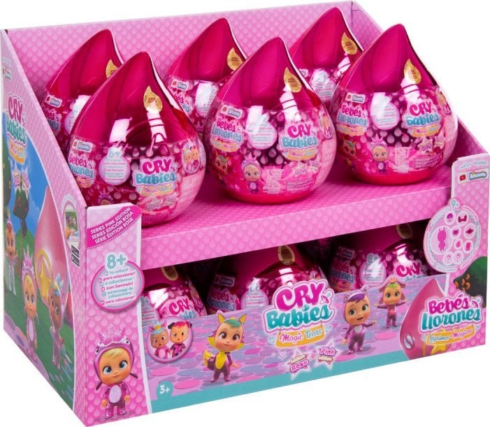 Tm Toys Cry Babies Magic Tears Doll pink edition 081550