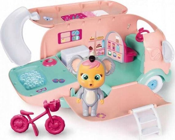 Tm Toys Cry Babies Magic Tears - Set de rulotă Koala (386838)