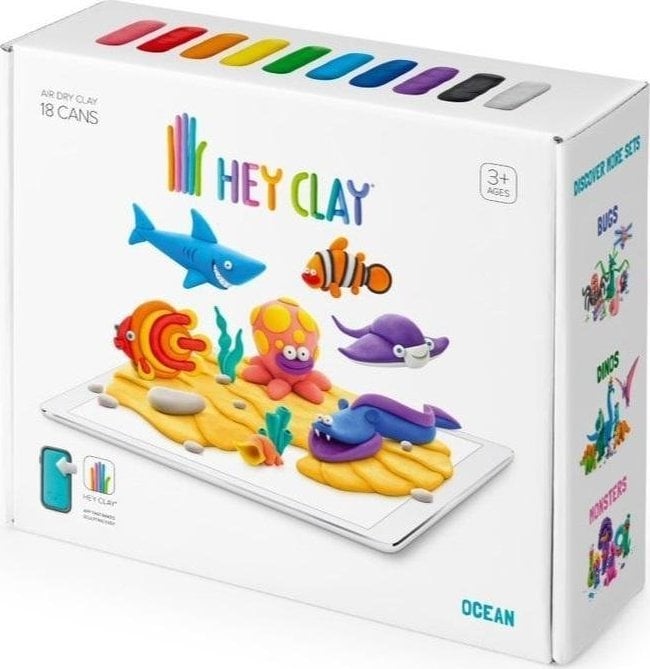 Tm Toys Hey Clay - Aluat din plastic Ocean HCL18003