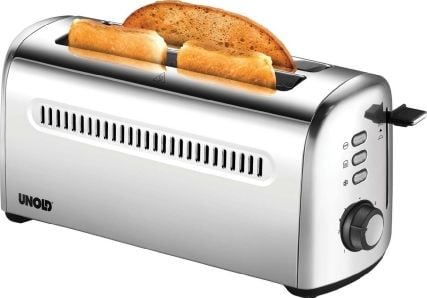 Prajitoare - Toaster 2 sloturi lungi Retro, 1500 W - Unold