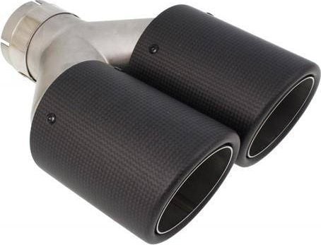 Toba de eșapament MTuning Dual End 2x89mm 57mm Carbon XL Inlet