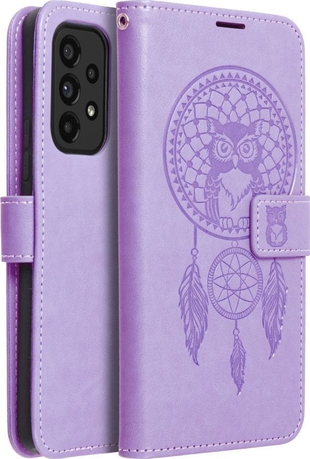 Toc de carte OEM MEZZO pentru SAMSUNG S20 FE / S20 FE 5G Dream Catcher violet