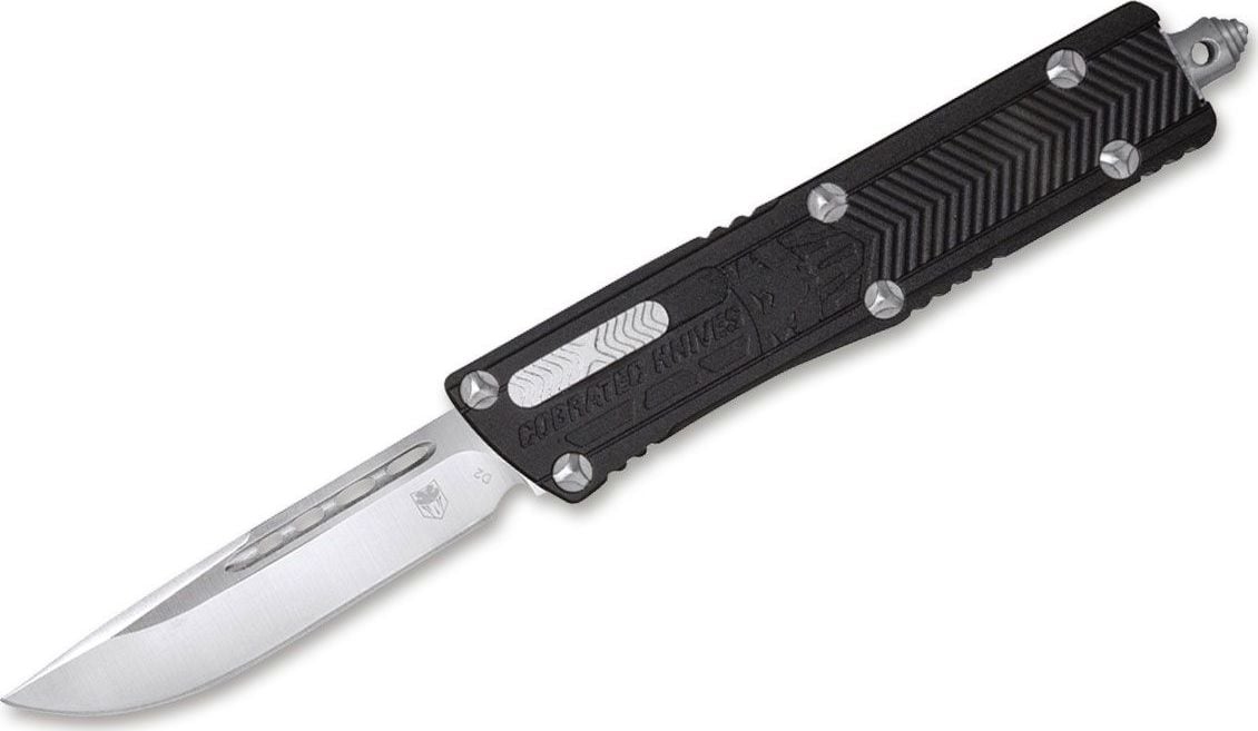 TOGO CobraTec Large Sidewinder Knife OTF Black