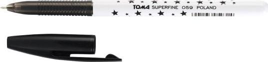 Toma PEN `STARS` SUPER-FINE NEGRU (30) TO-05933