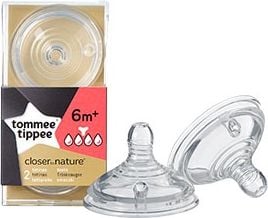 Tetina Pentru Hrana Densa, Tommee Tippee, 2 Buc