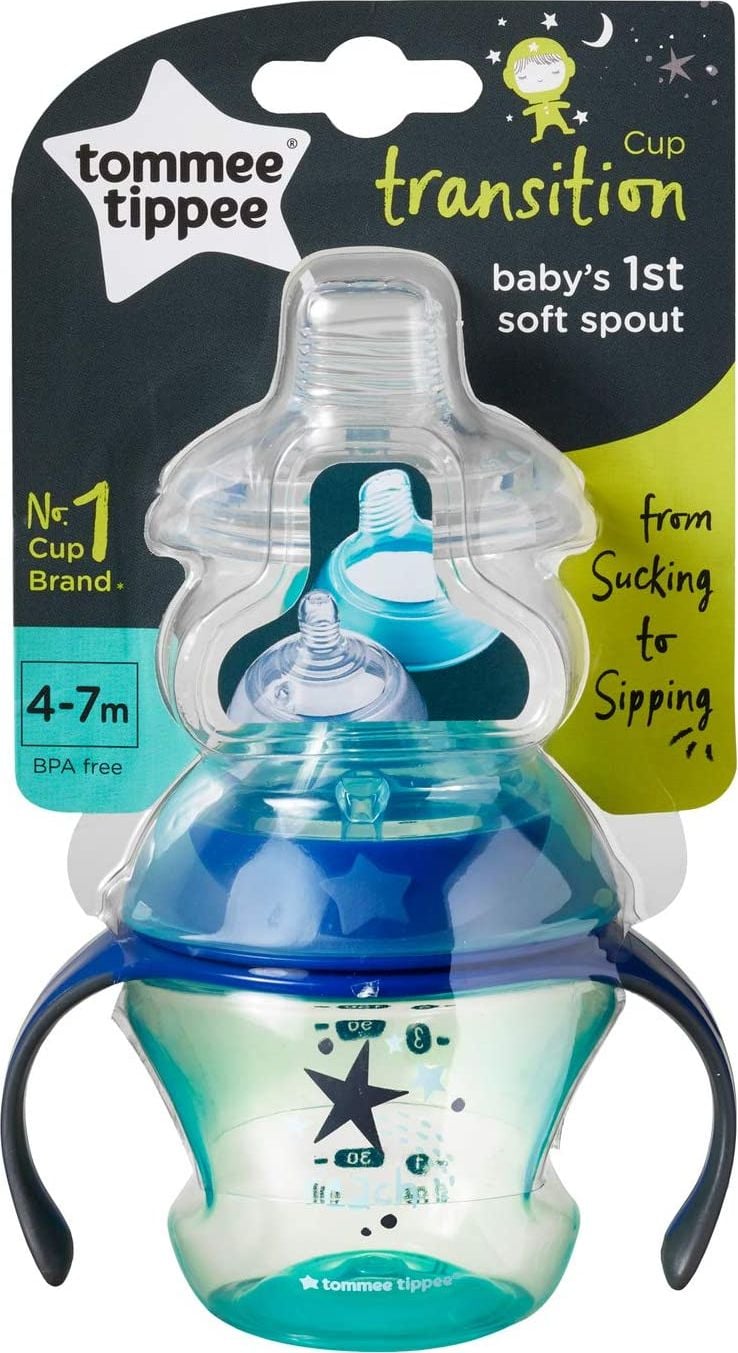 Tommee Tippee Transition Cup 150ml star boy 4-7m Tommee Tippee